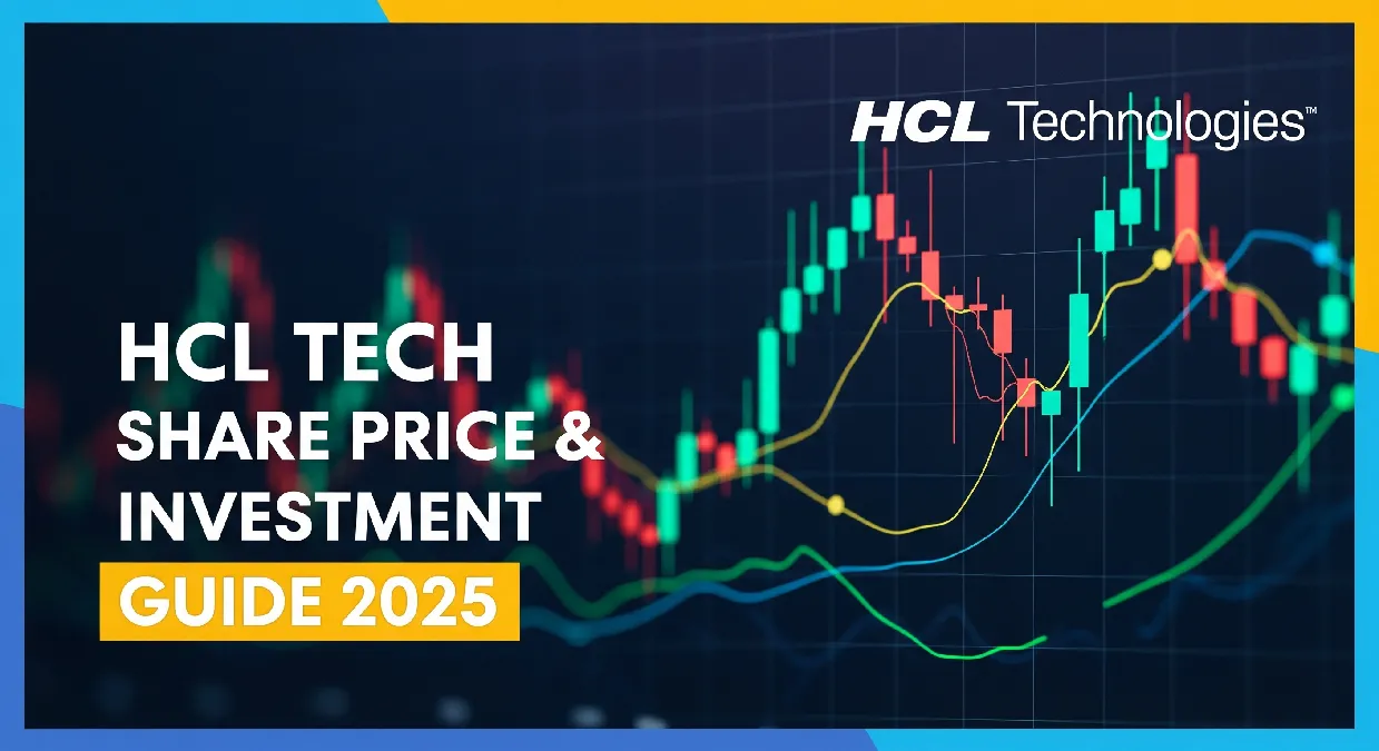 HCL Technologies share price and investment guide 2025 with stock chart and growth trends