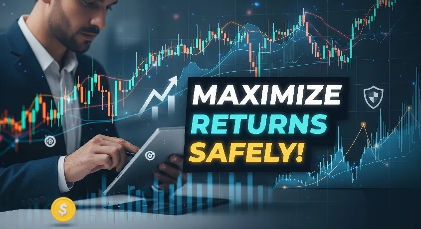 Investor analyzing charts and graphs for Specialized Investment Fund to maximize returns safely in 2025